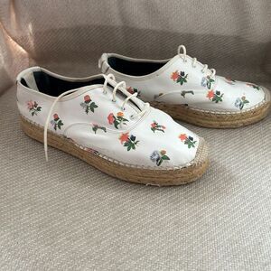 Yves Saint Laurent Prairie Floral Espadrille Sneakers